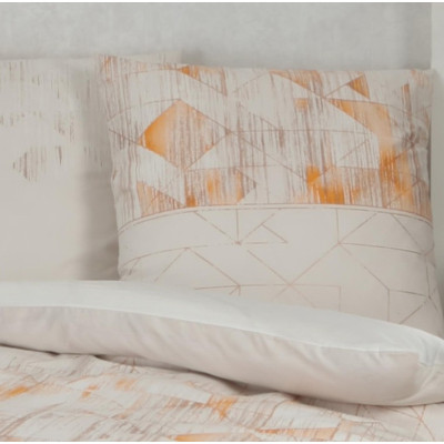 Povlečení Realize mandarine, 140x200, 70x90 makosatén