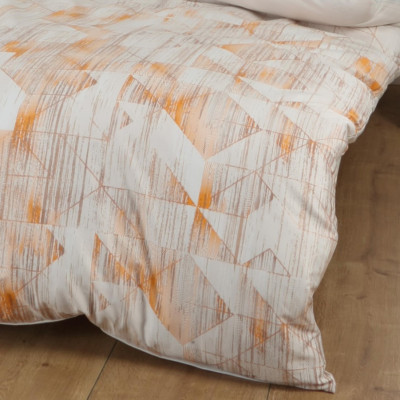 Povlečení Realize mandarine, 140x200, 70x90 makosatén