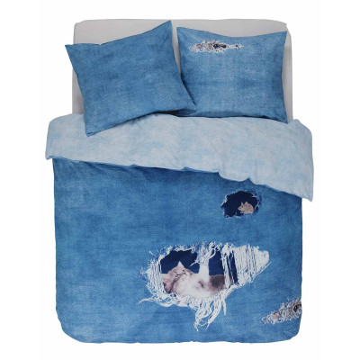 Obliečky Essenza Ripped Jeans - 140x200, 70x90 - 100% bavlna