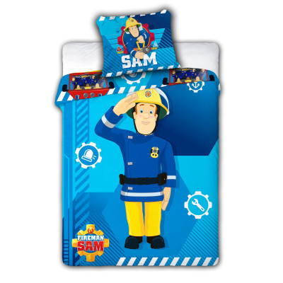 Obliečky Požárník Sam FR 08 - 100x135, 40x60 - 100% bavlna