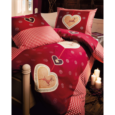 Makosaténové obliečky Alpenpracht 140x200, 70x90