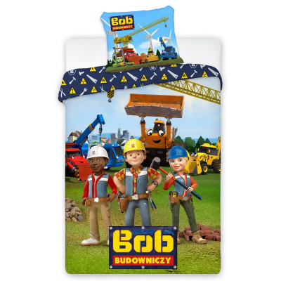 Povlečení Bořek Stavitel 007 - 140x200, 70x90, 100% bavlna