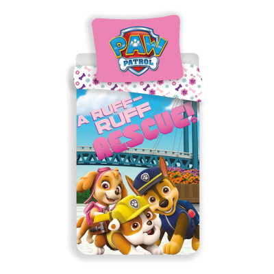 Obliečky Paw Patrol Rescue, 140x200, 70x90, 100% bavlna
