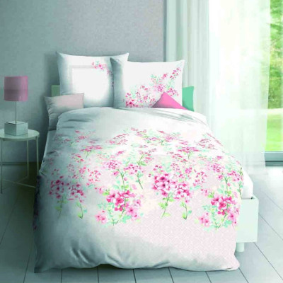 Povlečení Eve růžové, 140x200, 70x90 - makosatén