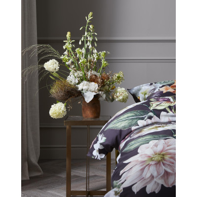 Luxusní povlečení Filou espresso 140x200, 70x90 - 100% bavlněný satén