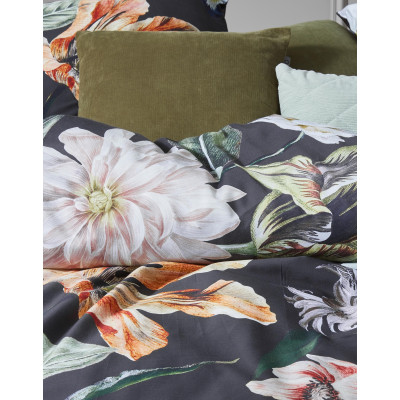 Luxusní povlečení Filou espresso 140x200, 70x90 - 100% bavlněný satén