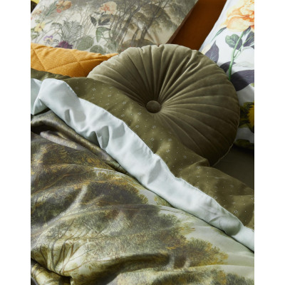 Luxusní povlečení Felicia loden green 140x200, 70x90 - 100% bavlněný satén