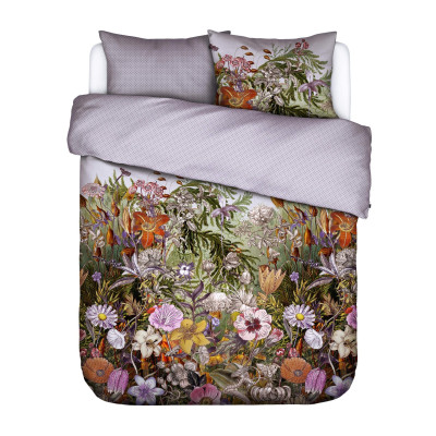 Luxusné obliečky Annelinde lilac 140x200, 70x90 - 100% bavlněný satén