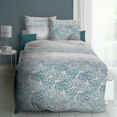 Povlečení Kerala tyrkys, 140x200, 70x90 - makosatén