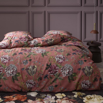 Luxusné obliečky Elizabeth rabarber 140x200, 70x90 - 100% bavlnený satén