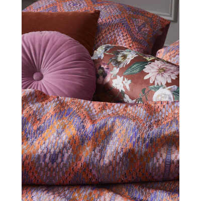 Luxusní povlečení Fabienne terra 140x200, 70x90 - 100% bavlněný satén