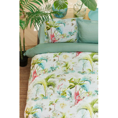 Luxusní povlečení PIP Palm Scenes white - 140x200, 70x90