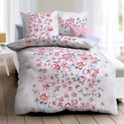 Povlečení Florentina fialková 140x200, 70x90 - makosatén