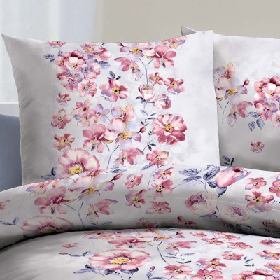 Povlečení Florentina fialková 140x200, 70x90 - makosatén