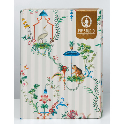 Luxusné obliečky PIP Singerie white v dárkovém boxu - 200x200, 2 ks 70x90