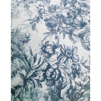 Luxusné obliečky Aurelie Iceblue 140x200, 70x90 - 100% bavlnený satén