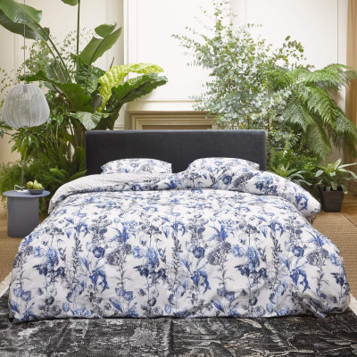 Luxusné obliečky Jackie Iceblue 140x200, 70x90 - 100% bavlnený satén