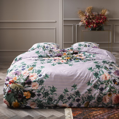 Luxusné obliečky Amelia lilac 140x200, 70x90 - 100% bavlněný satén