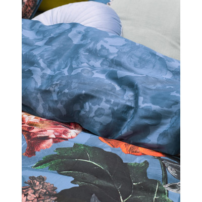 Luxusné obliečky Famke Moonlight blue 140x200, 70x90 - 100% bavlnený satén