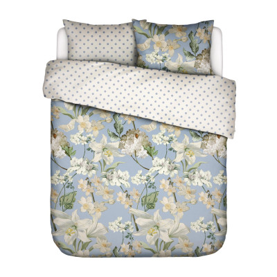 Luxusné obliečky Rosalee Iceblue 140x200, 70x90 - 100% bavlnený satén