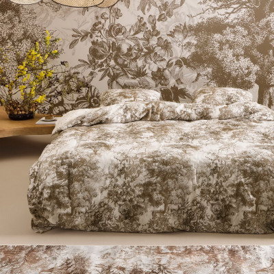 Luxusné obliečky Aurelie vanilla 140x200, 70x90 - 100% bavlnený satén