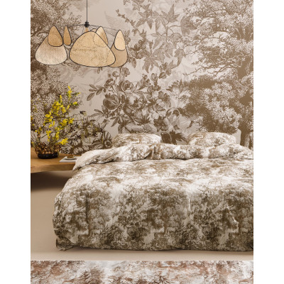 Luxusné obliečky Aurelie vanilla 140x200, 70x90 - 100% bavlnený satén
