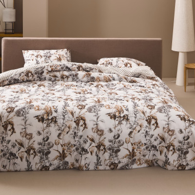 Luxusné obliečky Jackie vanilla 140x200, 70x90 - 100% bavlnený satén