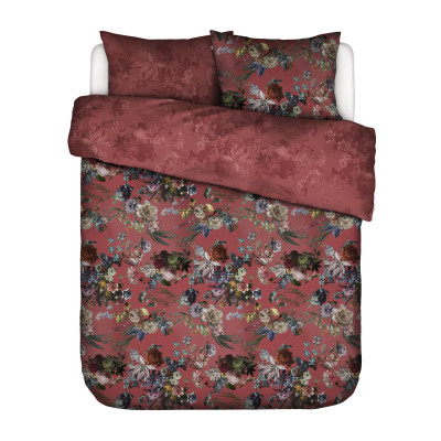 Luxusné obliečky Isabelle marsala 140x200, 70x90 - 50%bavlna, 50% lyocell