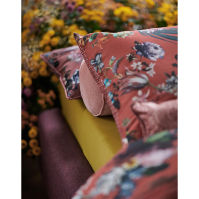 Luxusné obliečky Isabelle marsala 140x200, 70x90 - 50%bavlna, 50% lyocell