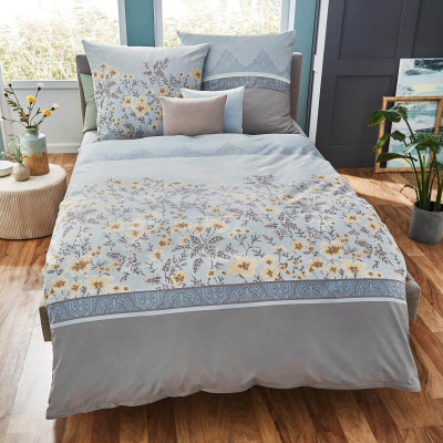 Obliečky Luciana mint 140x200, 70x90 - makosatén