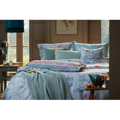 Luxusní povlečení PIP Flower Festival blue - 200x200, 2ks 70x90