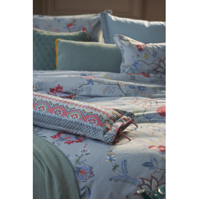 Luxusné obliečky PIP Flower Festival blue - 200x200, 2ks 70x90