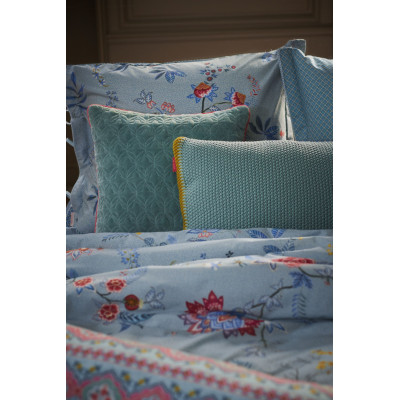 Luxusní povlečení PIP Flower Festival blue - 200x200, 2ks 70x90
