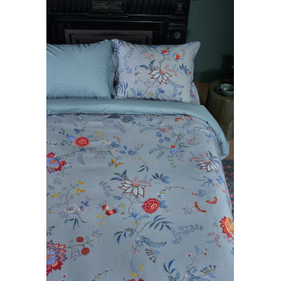 Luxusné obliečky PIP Flower Festival blue - 200x200, 2ks 70x90