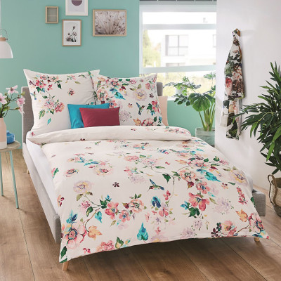 Obliečky Mako satén Romina bunt, 140x200, 70x90