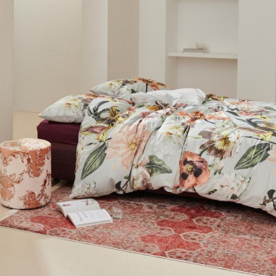 Luxusné obliečky Filou grey 140x200, 70x90 - 100% bavlnený satén