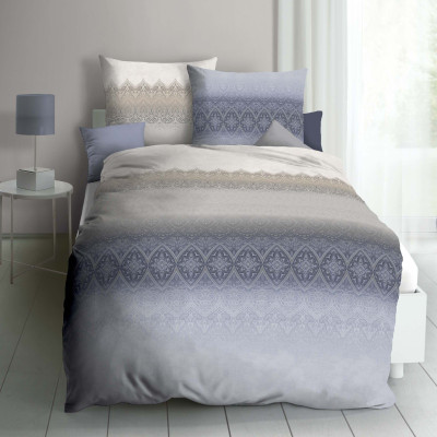 Bavlněné obliečky Crystal kobalt, 140x200, 70x90