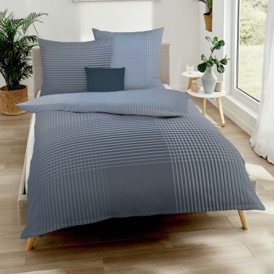 Predĺžené obliečky Master holubí 140x220, 70x90 - makosatén