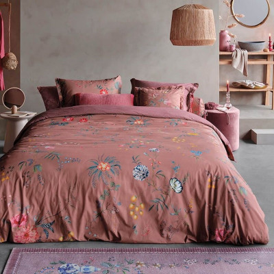 Luxusné obliečky PIP Fleur Grander pink - 140x200, 70x90