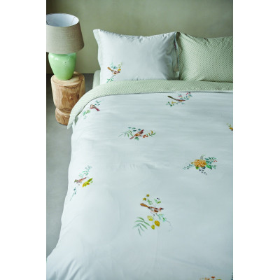 Luxusné obliečky PIP Little birds white - 200x200, 2x70x90