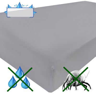 Jersey nepropustné PREMIUM prostěradlo včetně boků s PU 180x200