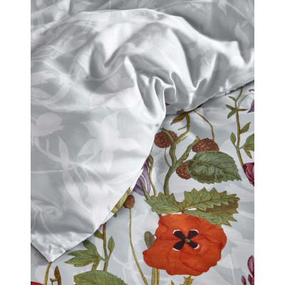 Luxusné obliečky Phaedra Hazy Blue 140x200, 70x90 - 100% bavlnený satén