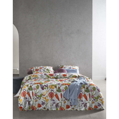 Luxusní povlečení Phaedra Hazy Blue 140x200, 70x90 - 100% bavlněný satén