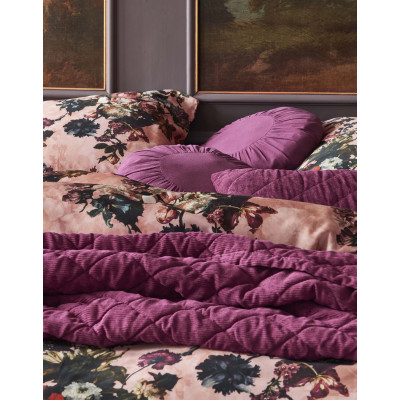 Luxusní povlečení Karli Darling pink 140x200, 70x90 - 100% bavlněný satén