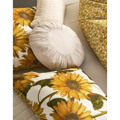 Luxusní povlečení Yule Vanilla 140x200, 70x90 - 100% bavlněný satén