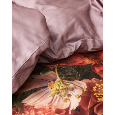 Luxusní povlečení Phaea Woodrose 140x200, 70x90 - 100% organický bavlněný satén