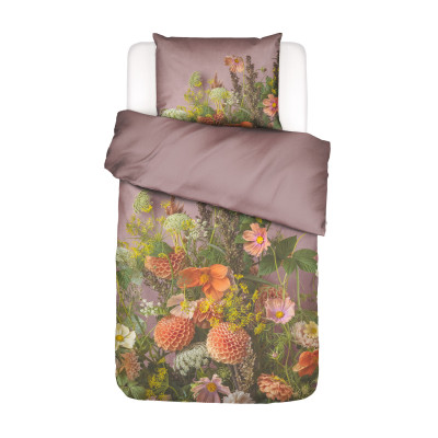 Luxusní povlečení Phaea Woodrose 140x200, 70x90 - 100% organický bavlněný satén