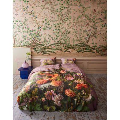 Luxusní povlečení Phaea Woodrose 140x200, 70x90 - 100% organický bavlněný satén