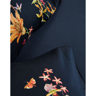 Luxusní povlečení Feda nightblue 200x200, 2ks 70x90 - 100% bavlněný satén