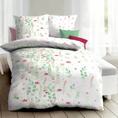 Obliečky Eucalyptus rubín 140x200, 70x90